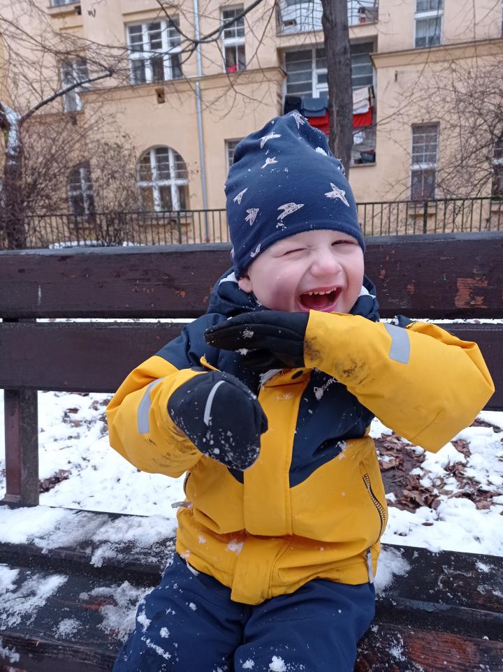 Na Nový rok o sněhový krok :-)